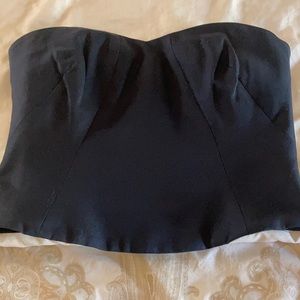 Bustier crop top